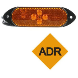 Lampa boczne pomarańczowa, ADR Vignal 104090