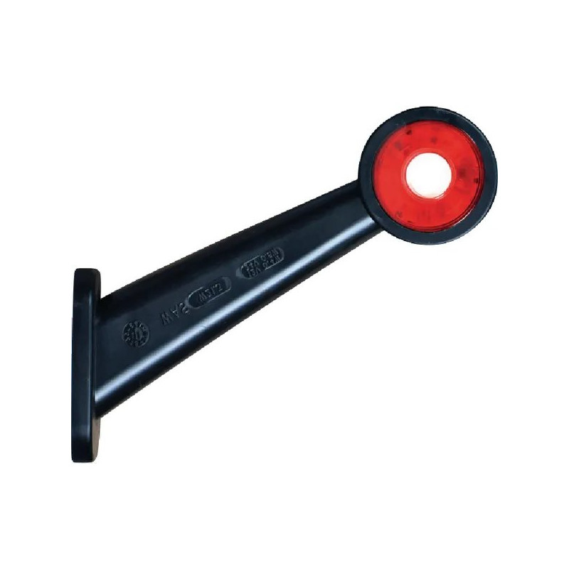 Lampa obrysowa LED, 506bcp, 12-24V, prawa Waś