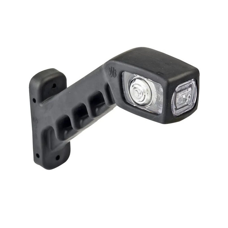 Lampa obrysowa LED, 239P, 12-24V prawa Waś