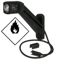 Lampa obrysowa LED, 24V lewa Hella