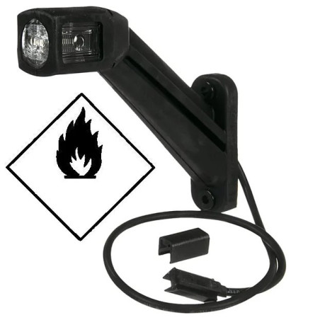 Lampa obrysowa LED, 24V lewa Hella