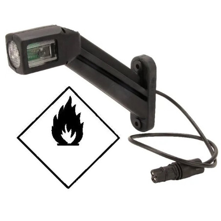 Lampa obrysowa LED, 12-24V prawa Hella