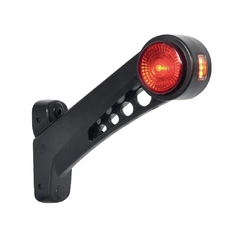 Lampa obrysowa, LED 12V-24V 579BCP prawa Waś