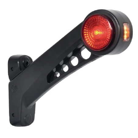 Lampa obrysowa, LED 12V-24V 579BCP prawa Waś