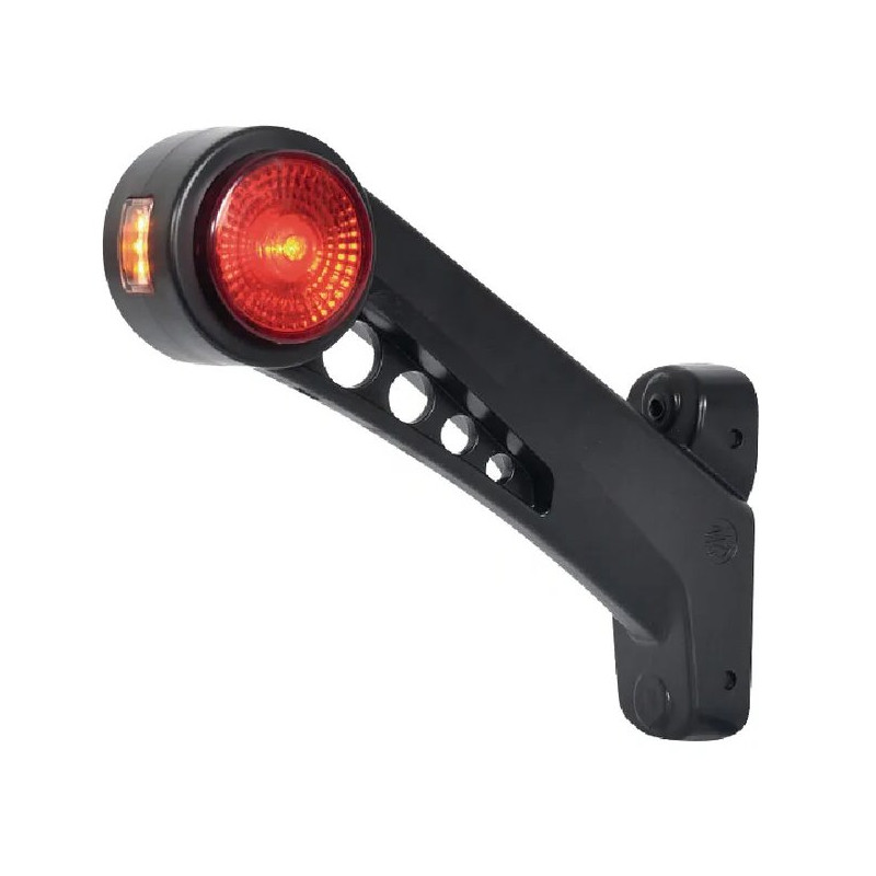 Lampa obrysowa, LED 12V-24V 579BCL lewa Waś