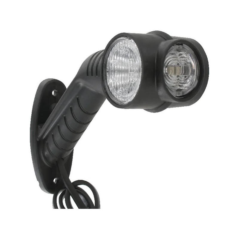 Lampa obrysowa LED, Superpoint II 12V prawa Aspöck