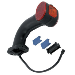 Lampa obrysowa LED, 12V prawa Aspöck