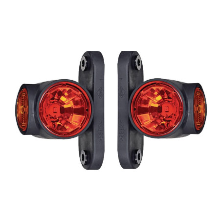 Lampa obrysowa 12/24V lewa/prawa LED