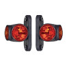 Lampa obrysowa 12/24V lewa/prawa LED