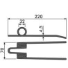 Palec podbieracza, 220/70/32 fi 4,5mm