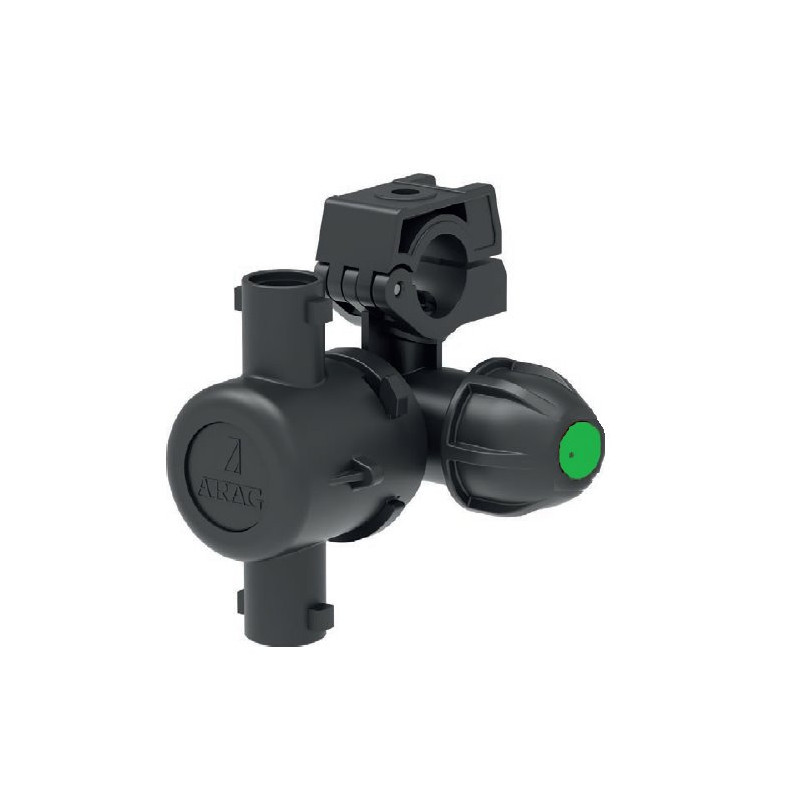 Korpus rozpylacza Arag 4064457V Compact Jet 2-krotny do rury 26,4mm (3/4") z przyłączem 10mm