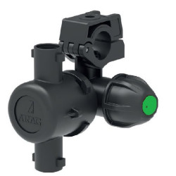 Korpus rozpylacza Arag 4064447V Compact Jet 2-krotny do rury 21mm (1/2") z przyłączem 10mm