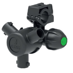 Korpus rozpylacza Arag 4064267V Compact Jet 3-krotny do rury 33,3mm (1") z przyłączem 10mm