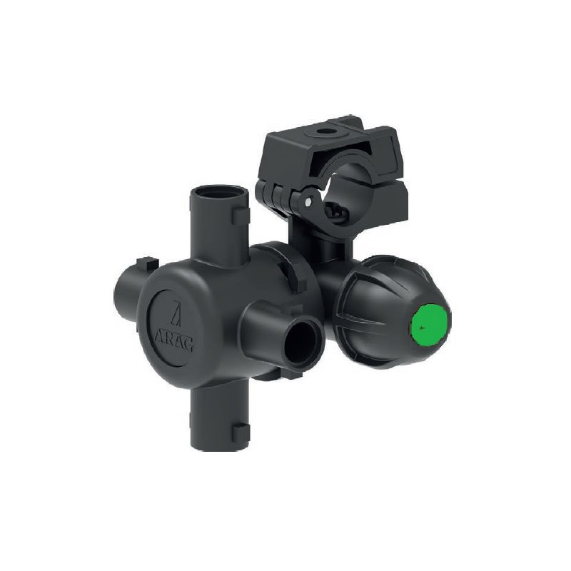 Korpus rozpylacza Arag 40647271V Compact Jet 4-krotny do rury 20 z przyłączem 10mm