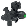 Korpus rozpylacza Arag 4064957V Compact Jet 5-krotny do rury 26,4mm (3/4") z przyłączem 10mm