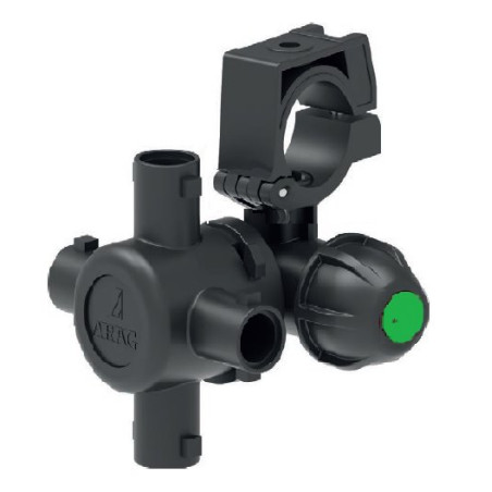 Korpus rozpylacza Arag 40647H7V Compact Jet Hi Flow 5-krotny do rury 26,4mm (3/4") z przyłączem 10mm