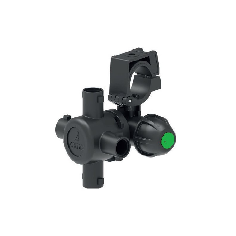 Korpus rozpylacza Arag 40647J7V Compact Jet Hi Flow 5-krotny do rury 33,3mm (1") z przyłączem 10mm