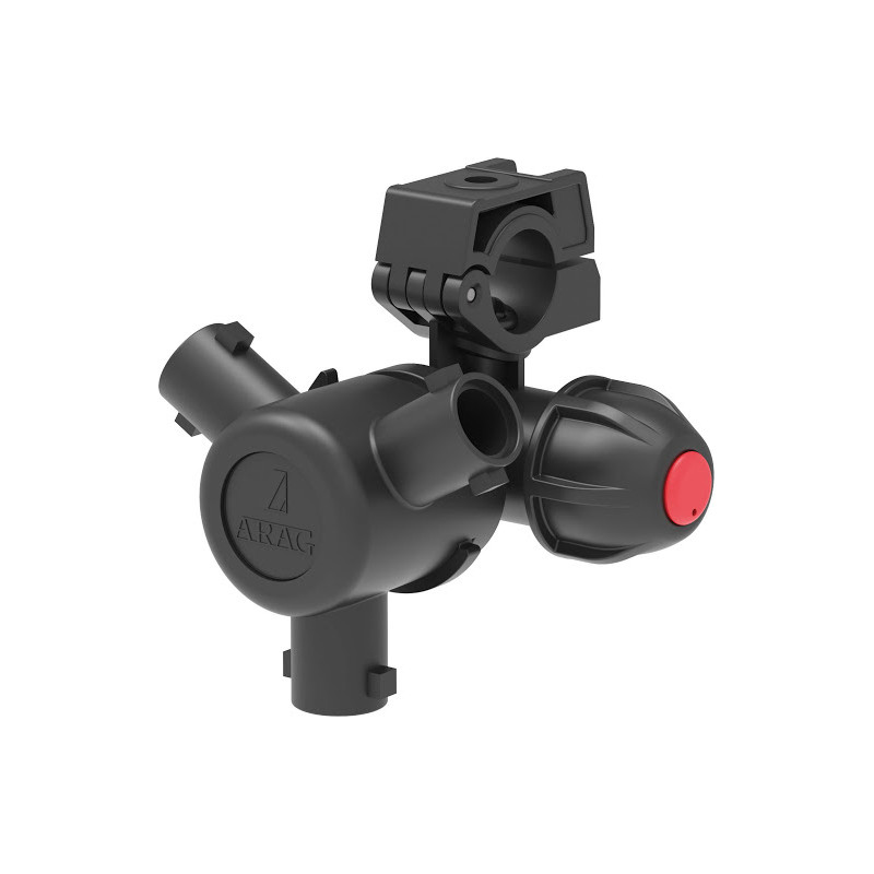 Korpus rozpylacza Arag 406425A7 Compact Jet 3-krotny do rury 25 z przyłączem 10mm