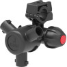 Korpus rozpylacza Arag 406425A7 Compact Jet 3-krotny do rury 25 z przyłączem 10mm