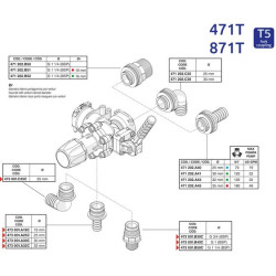 Arag 471202 główny zawór sterujący ręczny 20bar