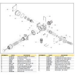 Arag 471203 główny zawór sterujący ręczny 30bar