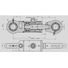 Cylinder hydrauliczny, cjs07-18-50/28/300