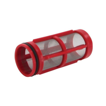 3222002.030 Wkład filtra Arag Inox 32 Mesh , wymiary 38x89 czerwony