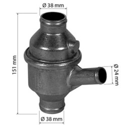 Termostat X815090002000 8/38/24mm, 76°C oryginał Fendt