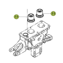 Termostat 0011484520 fi73 85°C oryginał Claas