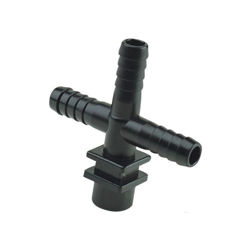 Korpus rozpylacza Arag 413231.010 pojedynczy na wąż 10mm X2 Gwint Wew 1/4" Npt X3 Wąż