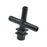 Korpus rozpylacza Arag 413231.010 pojedynczy na wąż 10mm X2 Gwint Wew 1/4" Npt X3 Wąż