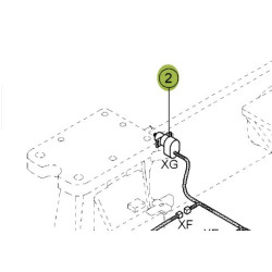 Claas 0005982011 Czujnik kąta