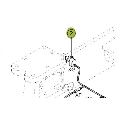 Claas 0005982011 Czujnik kąta