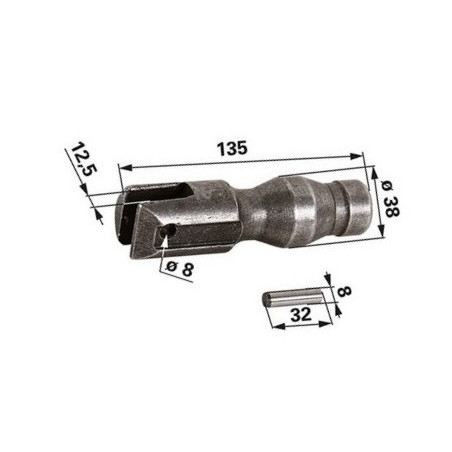 Sworzeń sprzęgła 38 mm HS15053KU87 Sauermann 8716106954711