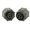 Burndy BUUTP6104S Obudowa wtyczki 4 P. typ wtyczki - żeńska 10AC TT