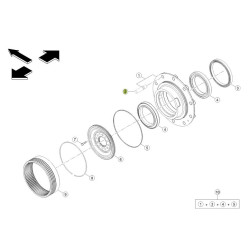 Śruba koła 0011558630 Claas 0011558630