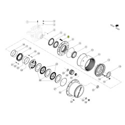 Śruba koła 0011636210 Claas 0011636210
