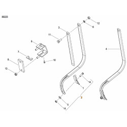 Track eradicator share AC229901 Kverneland / Accord 9000229901004