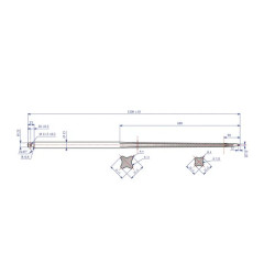 Ząb ładowacza prosty 1200mm fi35 5193FT484998GP gopart 8716106305810