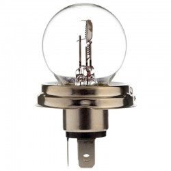 Żarówka P45T, 12 V, 45/40W, z kołnierzem Żarówka P45T