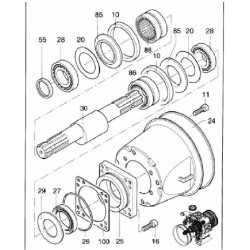 Stopa pompy AR 1265 lewy 1400050 Annovi Reverberi 8716106760367