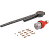 Schumacher-Główka kosy MF Dronningborg Powerflow, 117 mm