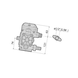 AR 202 SP SGC BlueFlex 16280AR Annovi Reverberi 6289-16280AR