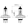 Żarówka 12V 60/55W H5 P45t Kramp Żarówki KRAMP