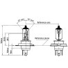 Żarówka Bulb 12V H4 40 Żarówki KRAMP