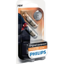 Żarówka. H6W R37 12V 6W BAX9S Żarówka H6W R37 12V 6W BAX9S Philips 8711500247209