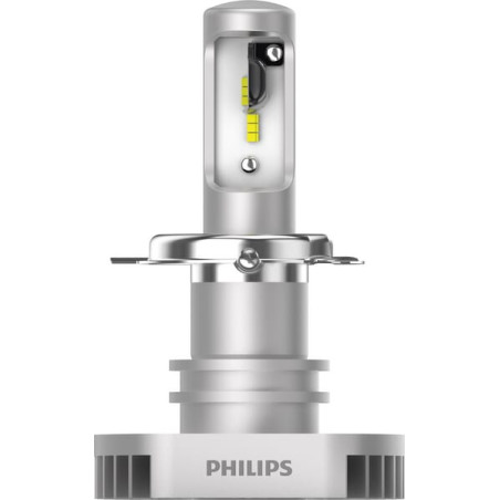 Żarówka samochodowa LED H4 12V P43t-38 biała Philips Żarówki LED Philips H4 P43t (BRAK NORMY ECE)