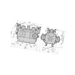 AR 320 bp Twin AP C/C BlueFle 16273AR Annovi Reverberi 6289-16273AR
