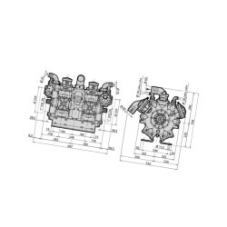 AR 560 bp Twin AP C/C BlueFle 16276AR Annovi Reverberi 6289-16276AR