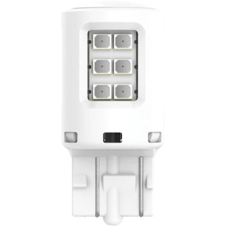 Żarówka LED W21/5W 12V/24V 21W/5W W3x16q czerwona Philips Żarówki LED - Philips W21/5W (BRAK NORMY ECE)